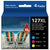Epson 127 T127 Ink Cartridge Replacement for Epson 127 T127 Use with Epson NX530 WF-3520 WF-3530 WF-3540 WF-7010 WF-7510 7520 545 645 (Black, Cyan, Magenta, Yellow, 4-Pack)