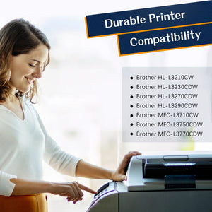 ColorKing Compatible Toner Cartridge Replacement for Brother (TN-227BK/C/M/Y High Yield, 4PK)