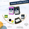 Colorking Ink Cartridge 65XL Black and Color-3 Pack