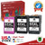 High Yield Ink Cartridges 65XL Combo -2 Black 1 Color