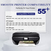 Mooho 61XL Ink Cartridge Black and Tri-color Ink Cartridge Combo 2 Packs