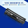 CE285A Toner Cartridge 85A Toner Cartridge Replacement for HP Ink Cartridge (Black, 2 Packs)