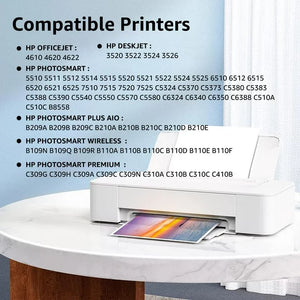 564xl 564 XL Ink Cartridges for Printers (3 Black)