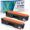 94A Black Toner Cartridge CF294A Toner Replacement for HP Printer, 2 Black