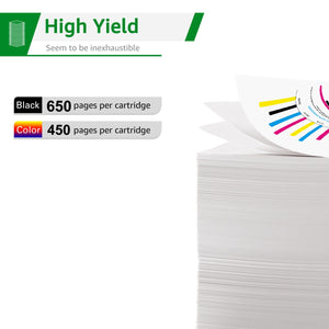 Greensky Ink 67XL Black Cartridges-2-Pack