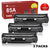 CE285A Black Toner Cartridges Replacement for HP Printer (Black, 3-Pack)