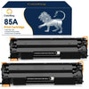 CE285A 85A Black Toner Cartridge Compatible for HP Printer Ink (Black, 2-Pack)