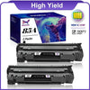 CE285A Toner Cartridge 85A Toner Cartridge Replacement for HP Ink Cartridge (Black, 2 Packs)