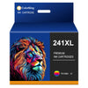 Colorking 241XL Ink Replacement for Canon (1 Tri-Color )
