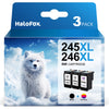 245XL/246XL Compatible Ink Cartridge Replacement for Canon (2 Black,1 Tri-Color)