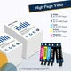 280 281 Ink Cartridges Replacement for Canon Printer Ink (5 Pack)