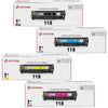 Canon 118 Toner Cartridges HP 304A Toner Cartridges Replacement for Canon Printer (4 Pack)