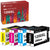 1200 Ink cartridges Replacement for Canon Printer (Black, Cyan, Magenta, Yellow, 4-Pack)