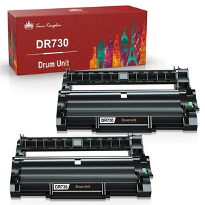 Compatible for brother Printer DR730 Drum Unit Toner(2 pack)