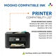 High Yield 220XL Ink Cartridges Replacement for Epson（Black Cyan Magenta Yellow 4 Pack）