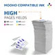 High Yield 220XL Ink Cartridges Replacement for Epson（Black Cyan Magenta Yellow 4 Pack）