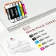 410XL T410 410 Ink Cartridges High Yield for Epson Printer (5 Pack, Black, Cyan, Magenta, Yellow, Photo Black)
