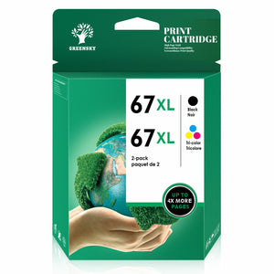 Greensky Printer Ink 67XL-1 Black 1 Color