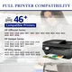 MOOHO 63XL Ink Cartridges Replacement for HP Printer, 1 Black 1 Tri-Color