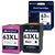 MOOHO 63XL Ink Cartridges Replacement for HP Printer, 1 Black 1 Tri-Color
