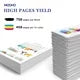 MOOHO 67XL Ink Cartridges Replacement for HP Printer 2 Pack