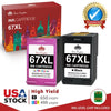 High Yield Ink Cartridges Replacement for Printer 2-Pack