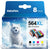 564xl 564 XL Ink Cartridges for HP (Black Cyan Magenta Yellow, 8PK)