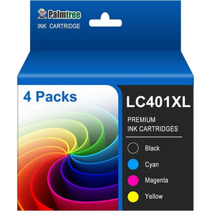 LC401 Ink Cartridge Palmtree-4 Pack