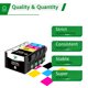 Greensky 252XL Remanufactured Ink Cartridge Replacement for Epson(2 Black 2 Cyan 2 Magenta 2 Yellow, 8-Pack)