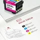 Tonerkingdom Epson 220 220XL Ink Cartridges Replacement for Epson Printer Ink (Black Cyan Magenta Yellow, 4 Pack)