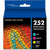 252XL Ink Cartridge for Epson 252 Ink Cartridges for Epson (1Black 1Cyan 1Magenta 1Yellow, 4-Pack)