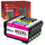 802XL Black Ink Cartridge for Epson Printer (2 Black 1 Cyan 1 Magenta 1 Yellow)
