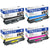 TN227 Toner Cartridge Replacement for Brother Printer High Yield (4 Pack TN-223BK/C/M/Y )
