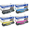 TN227 Toner Cartridge Replacement for Brother Printer High Yield (4 Pack TN-223BK/C/M/Y )