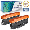 TN450 TN-450 Compatible for Brother(2 Black)