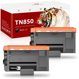 TN850 Toner Cartridges, Replacement for Brother High Yield Toner Cartridge(Black, 2-Pack)