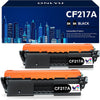 Toner Cartridge Replacement for HP Printer (2 Pack Black)