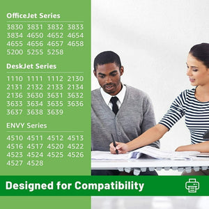 Greensky 63XL Black Ink Cartridge Replacement for HP Printer Ink (Black, 2-Pack)