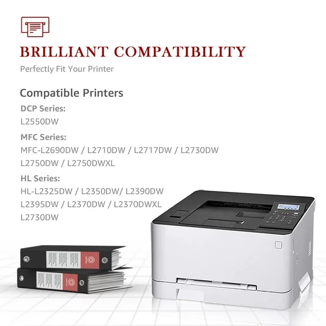 Compatible for brother Printer DR730 Drum Unit Toner(2 pack)