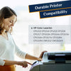 125A Toner Cartridges Compatible for HP, 4-Pack
