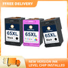 Colorking Ink Cartridge 65XL Black and Color-3 Pack