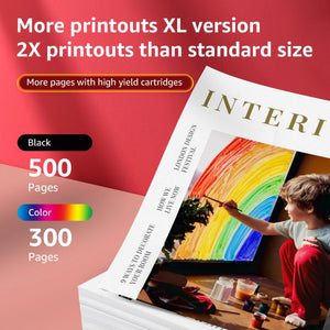 245XL Ink Cartridges Replacement for Canon Ink 245 and 246 Printer,2 Pack