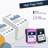 Colorking Ink 65 XL Replacement for HP Color Ink 65