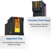 Mooho 61XL Ink Cartridge Black and Tri-color Ink Cartridge Combo 2 Packs