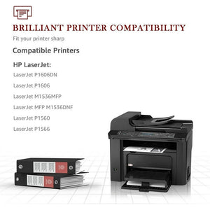 CE278A 78A Toner Cartridges Compatible With HP Printer Tray (Black, 5-Pack)