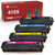 Compatible Toner Cartridges for HP CF410X CF410A-4 pack