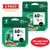 Greensky 60XL Ink 60 Combo Color and Black-2 Pack