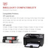 Compatible HP CE285A 85A Black Toner Cartridge - 4 Pack
