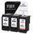 245XL/246XL Compatible Ink Cartridge Replacement for Canon(2 Black,1 Tri-Color)