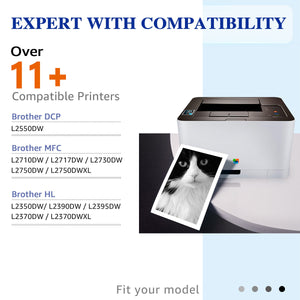 TN760 Toner Cartridge Replacement (2 Black)